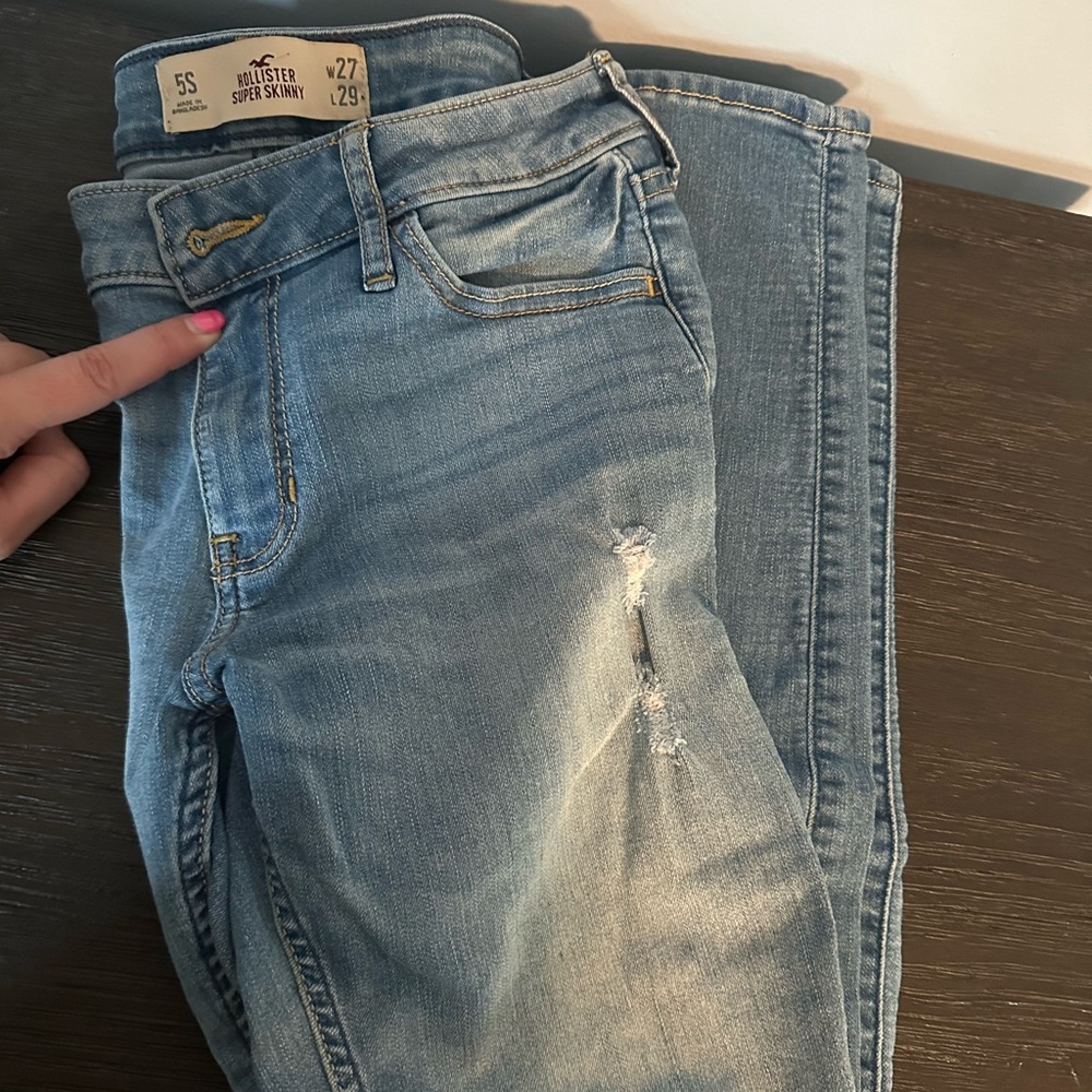 Hollister super skinny jeans